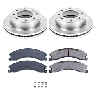 Callahan Brake Parts® - Plain Front Brake Kit