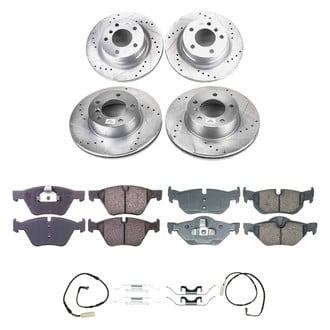 Callahan Brake Parts® - Drilled and Slotted Front and Rear Brake Kit