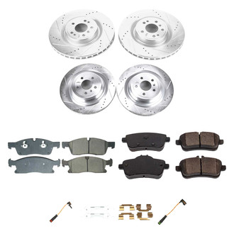 Callahan Brake Parts® - Drilled & Slotted Brake Kit