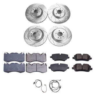 Callahan Brake Parts® - Drilled and Slotted Brake Kit