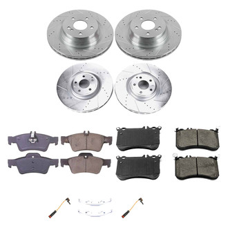 Callahan Brake Parts® - Drilled and Slotted Brake Kit
