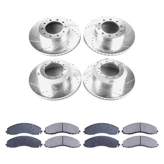 Callahan Brake Parts® - Drilled & Slotted Brake Kit