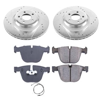 Callahan Brake Parts® - Drilled and Slotted Rear Brake Kit