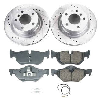 Callahan Brake Parts® - Drilled and Slotted Rear Brake Kit