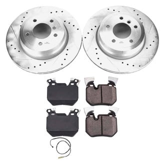 Callahan Brake Parts® - Drilled and Slotted Rear Brake Kit