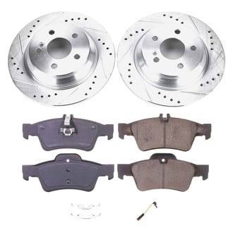 Callahan Brake Parts® - Drilled and Slotted Rear Brake Kit