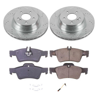 Callahan Brake Parts® - Drilled and Slotted Rear Brake Kit