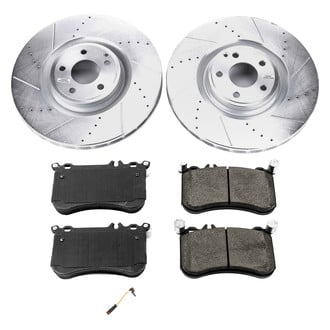 Callahan Brake Parts® - Drilled and Slotted Front Brake Kit