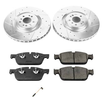 Callahan Brake Parts® - Drilled and Slotted Front Brake Kit