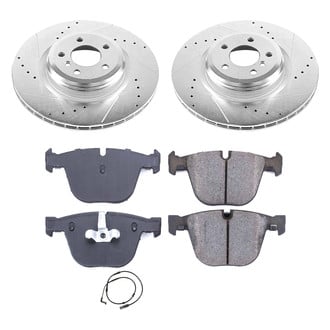 Callahan Brake Parts® - Drilled and Slotted Rear Brake Kit