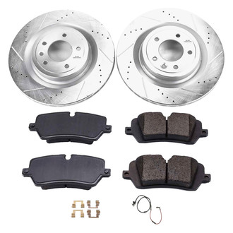 Callahan Brake Parts® - Drilled and Slotted Rear Brake Kit