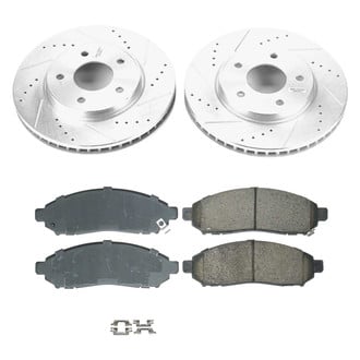 Callahan Brake Parts® - Drilled & Slotted Brake Kit