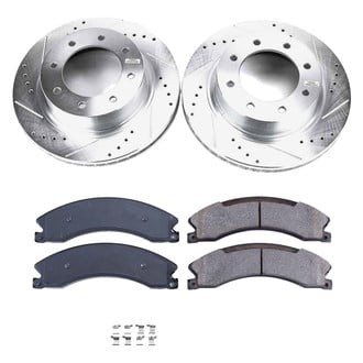 Callahan Brake Parts® - Drilled and Slotted Brake Kit