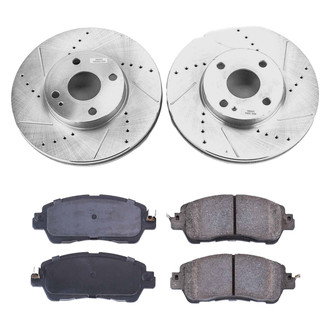 Callahan Brake Parts® - Drilled & Slotted Brake Kit