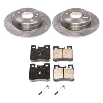 Callahan Brake Parts® - Drilled and Slotted Rear Brake Kit
