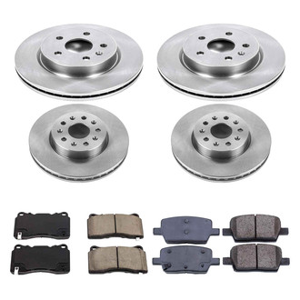 Callahan Brake Parts® - Plain Brake Kit