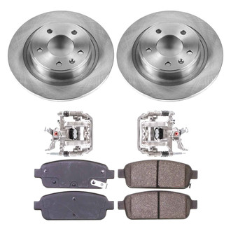 Callahan Brake Parts® - Plain Brake Kit with Calipers