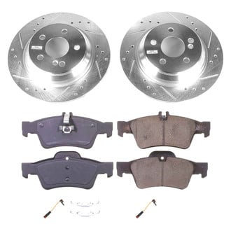 Callahan Brake Parts® - Drilled and Slotted Rear Brake Kit