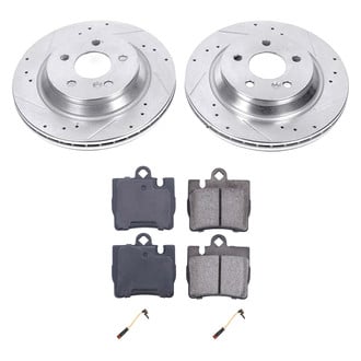 Callahan Brake Parts® - Drilled and Slotted Rear Brake Kit