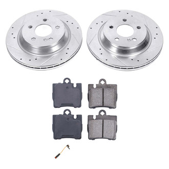 Callahan Brake Parts® - Drilled and Slotted Rear Brake Kit