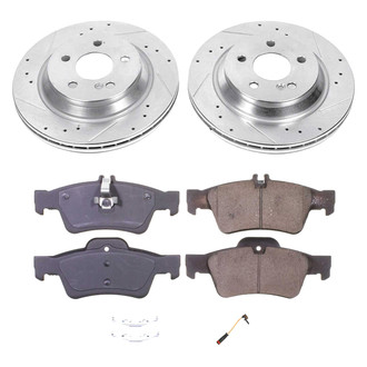 Callahan Brake Parts® - Drilled and Slotted Rear Brake Kit