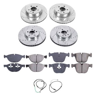 Callahan Brake Parts® - Drilled and Slotted Front and Rear Brake Kit