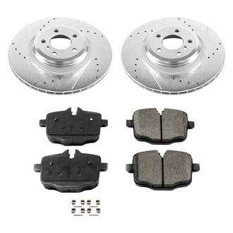 Callahan Brake Parts® - Drilled and Slotted Rear Brake Kit