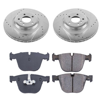 Callahan Brake Parts® - Drilled and Slotted Rear Brake Kit