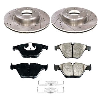 Callahan Brake Parts® - Drilled and Slotted Front Brake Kit
