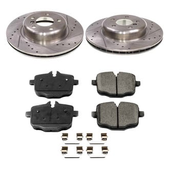 Callahan Brake Parts® - Drilled and Slotted Rear Brake Kit
