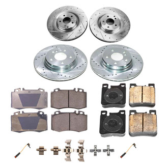 Callahan Brake Parts® - Drilled and Slotted Brake Kit