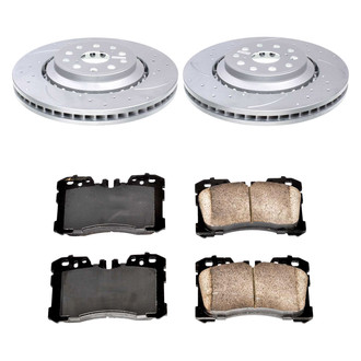 Callahan Brake Parts® - Drilled & Slotted Brake Kit