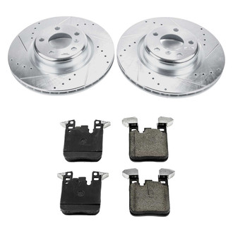 Callahan Brake Parts® - Drilled and Slotted Rear Brake Kit
