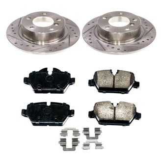 Callahan Brake Parts® - Drilled and Slotted Rear Brake Kit