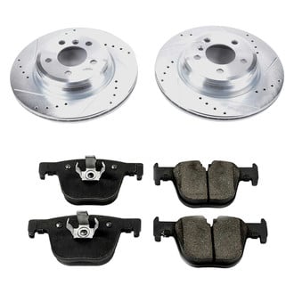 Callahan Brake Parts® - Drilled and Slotted Rear Brake Kit
