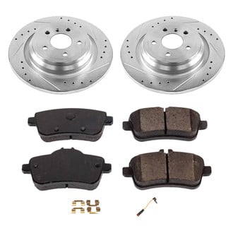 Callahan Brake Parts® - Drilled and Slotted Rear Brake Kit