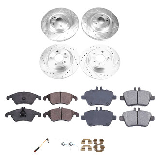 Callahan Brake Parts® - Drilled & Slotted Brake Kit