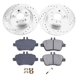 Callahan Brake Parts® - Drilled and Slotted Rear Brake Kit