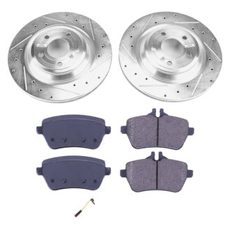 Callahan Brake Parts® - Drilled and Slotted Rear Brake Kit