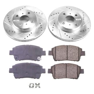 Callahan Brake Parts® - Drilled & Slotted Brake Kit
