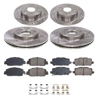Callahan Brake Parts® - Drilled & Slotted Brake Kit