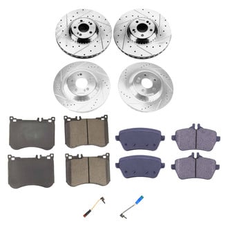 Callahan Brake Parts® - Drilled & Slotted Brake Kit