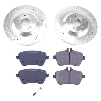 Callahan Brake Parts® - Drilled and Slotted Rear Brake Kit