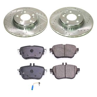 Callahan Brake Parts® - Drilled and Slotted Rear Brake Kit