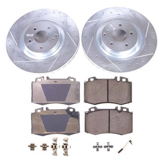 Callahan Brake Parts® - Drilled and Slotted Front Brake Kit