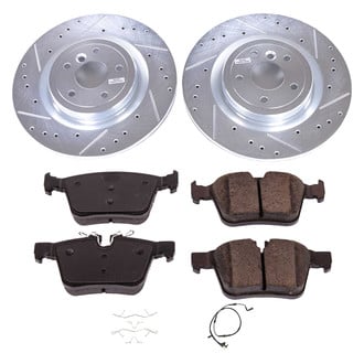 Callahan Brake Parts® - Drilled & Slotted Brake Kit