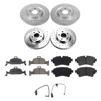 Callahan Brake Parts® - Drilled and Slotted Front and Rear Brake Kit