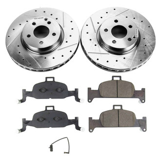 Callahan Brake Parts® - Drilled & Slotted Brake Kit