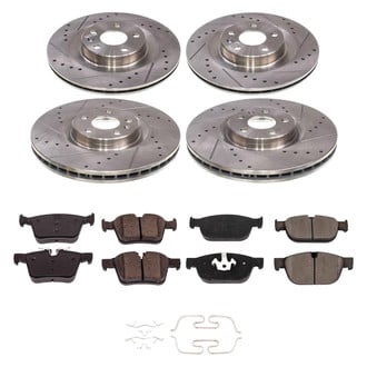Callahan Brake Parts® - Drilled & Slotted Brake Kit