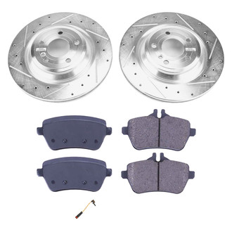 Callahan Brake Parts® - Drilled and Slotted Rear Brake Kit